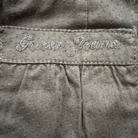 NWOT Guess size 26 black double button with belt loops mini ❤️🔥 - Picture 6 of 13